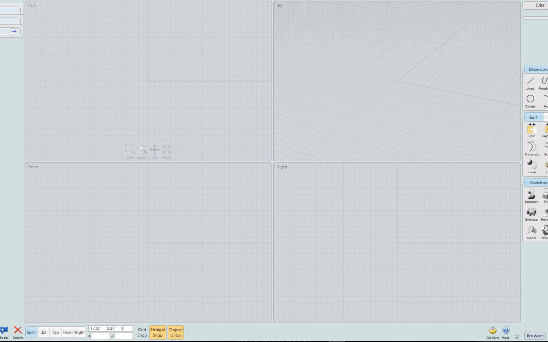 Rhinolle vaihtoehto 3D-mallinnuksessa
