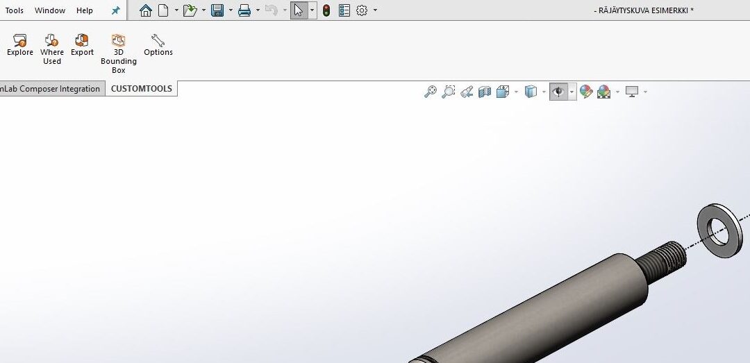 CustomTools tehostamaan ohutlevy- ja mekaniikkasuunnittelua